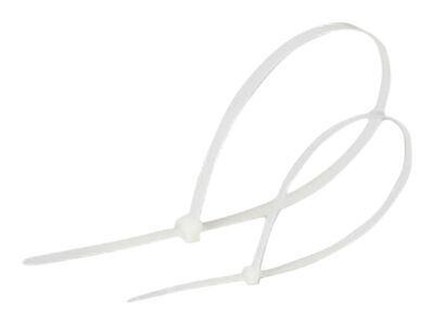 Lanview Cable tie white 7.5 x 300 mm 100 pcs package