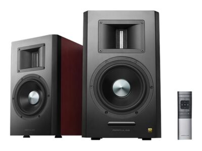 Edifier Professional Bookshelf Speakers Airpulse A300 Cherry, Bluetooth, Wireless connection
