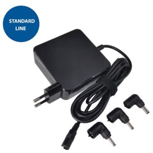 Extra Digital - Nešiojamo kompiuterio įkroviklis ASUS 65W: 15-20V, 4A, su 3 adapteriais