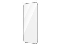 PanzerGlass - Screen protector for mobile phone - ultra-wide fit - glass - frame colour black - for Apple iPhone 14 Pro